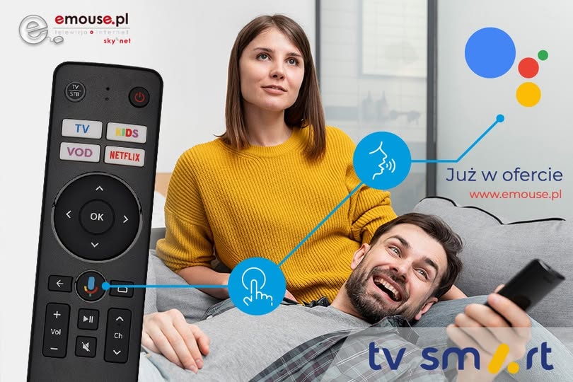 NOWOŚĆ - Dekoder TV Smart 4K BOX-Dostępny w sieci SKY-NET (Na łączu Radiowym jak i Światłowodowym).